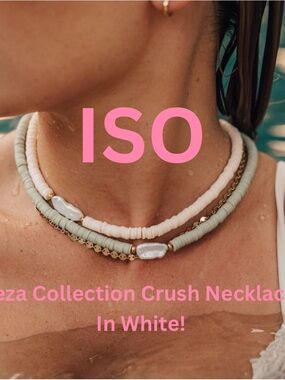 ISO - Teza Collection Crush Necklace in White